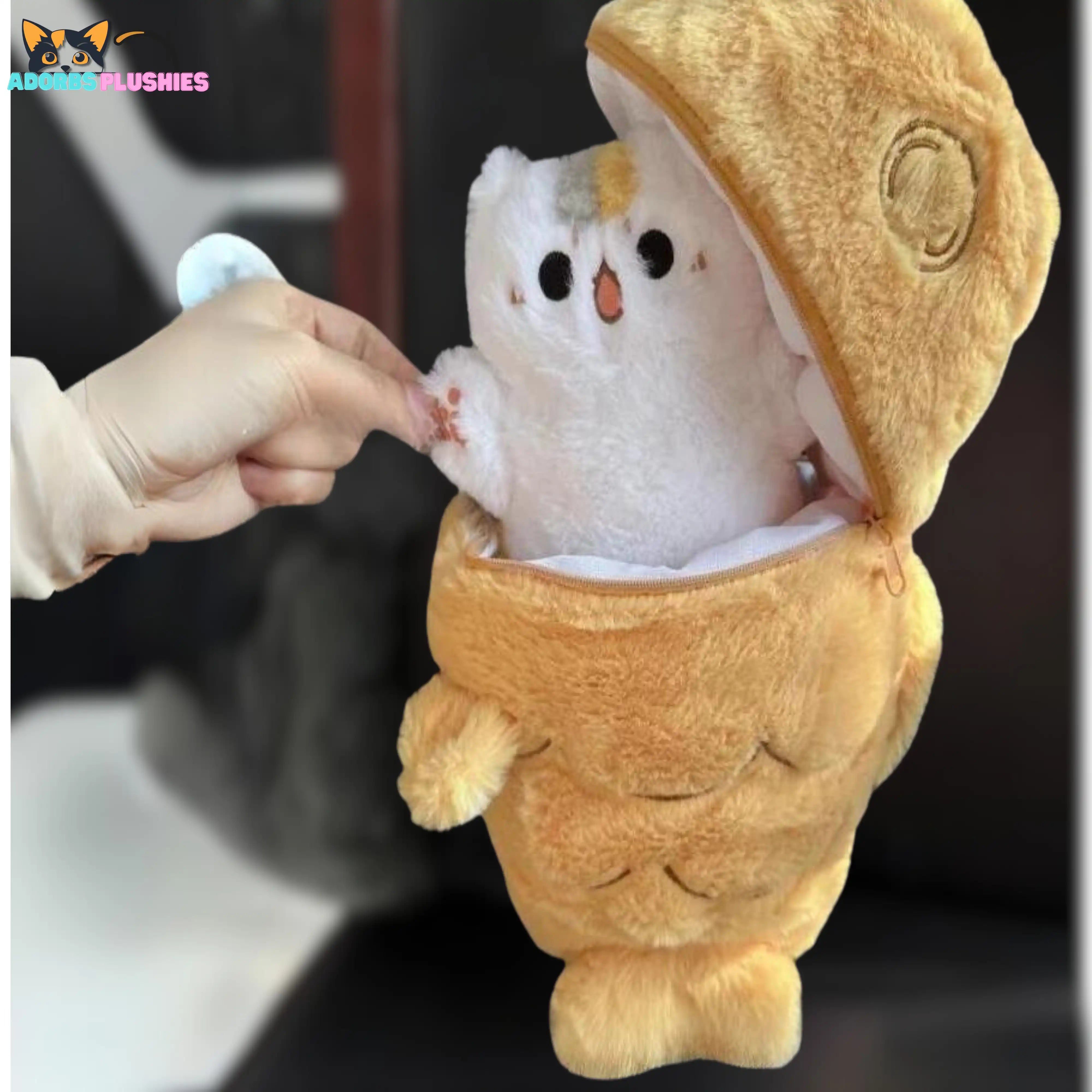 Taiyaki Cat Plush from Japan - Anime Cushion Bag