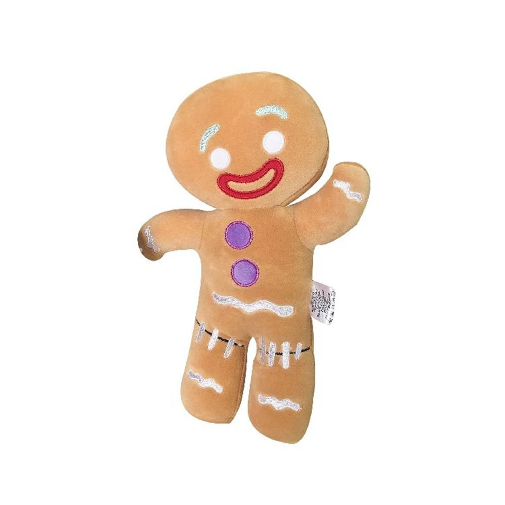 Gingerbread Man Plushie | Cute Stuffed Teddy Bear for Birthdays | Adorbs Plushies
