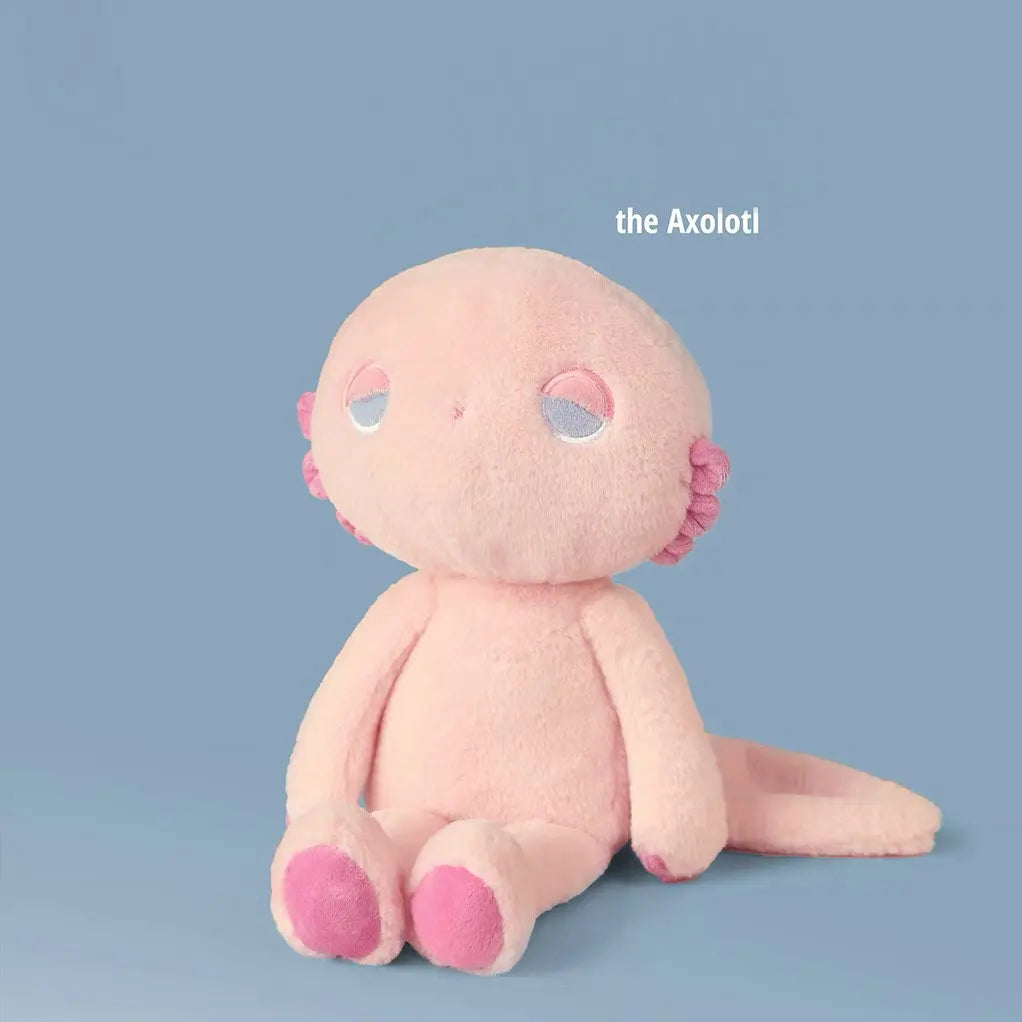 Pink Axolotl & Friends Plush - Sweet Sleep Aid Toys