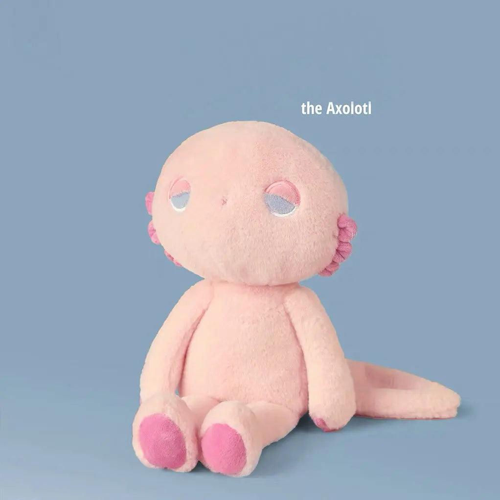 Pink Axolotl & Friends Plush - Sweet Sleep Aid Toys | Stuffed Animals & Plushies | Adorbs Plushies