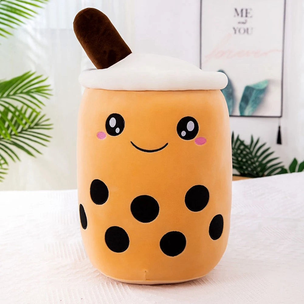 Cute Fruit Milk Tea Plush Toy | Soft Teddy Bear Stuffed Animal | Adorbs Plushies