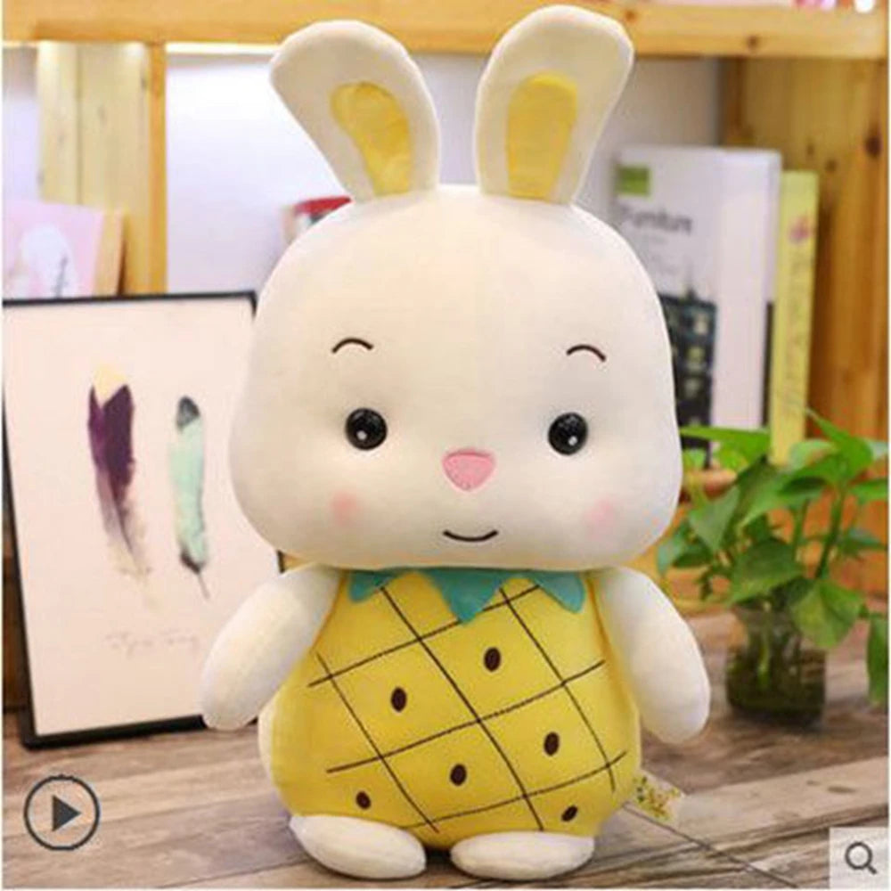 Fruit Animal Plushies | Soft Teddy Bear & Stuffed Rabbit | Adorbs Plushies