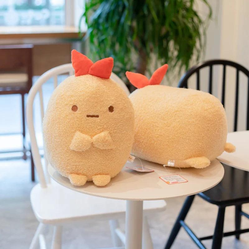 Tempura Shrimp Plush Pillow - Unique Nap Cushion | Stuffed Animals & Plushies | Adorbs Plushies