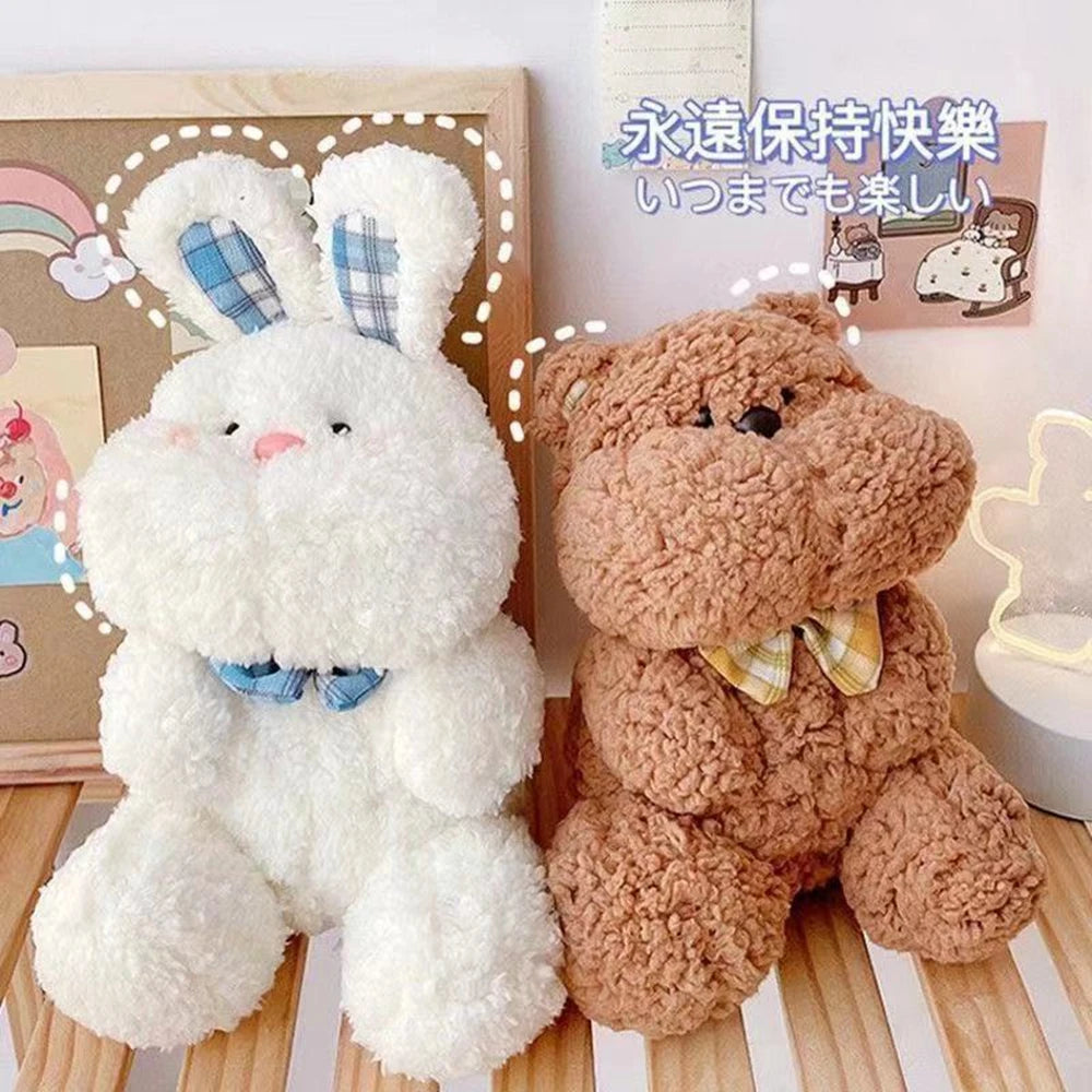 Long Eared Rabbit Pig Bear Plushie | Cute Stuffed Animal for Kids | Adorbs Plushies