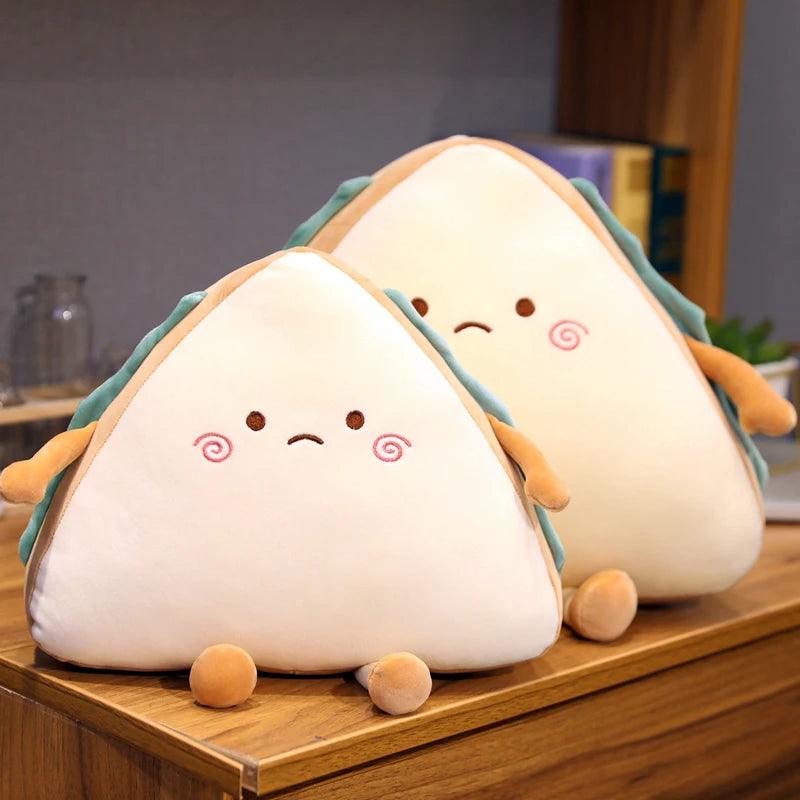 Cute Sandwich Car Pillow - Cartoon Food Seat Cushion | Stuffed Animals & Plushies | Adorbs Plushies