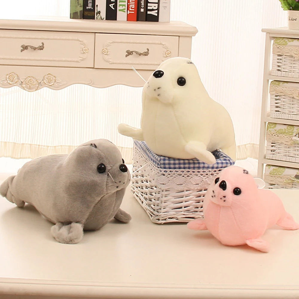 Cute Seal Plush Toy | Soft Stuffed Animal | Adorbs Plushies