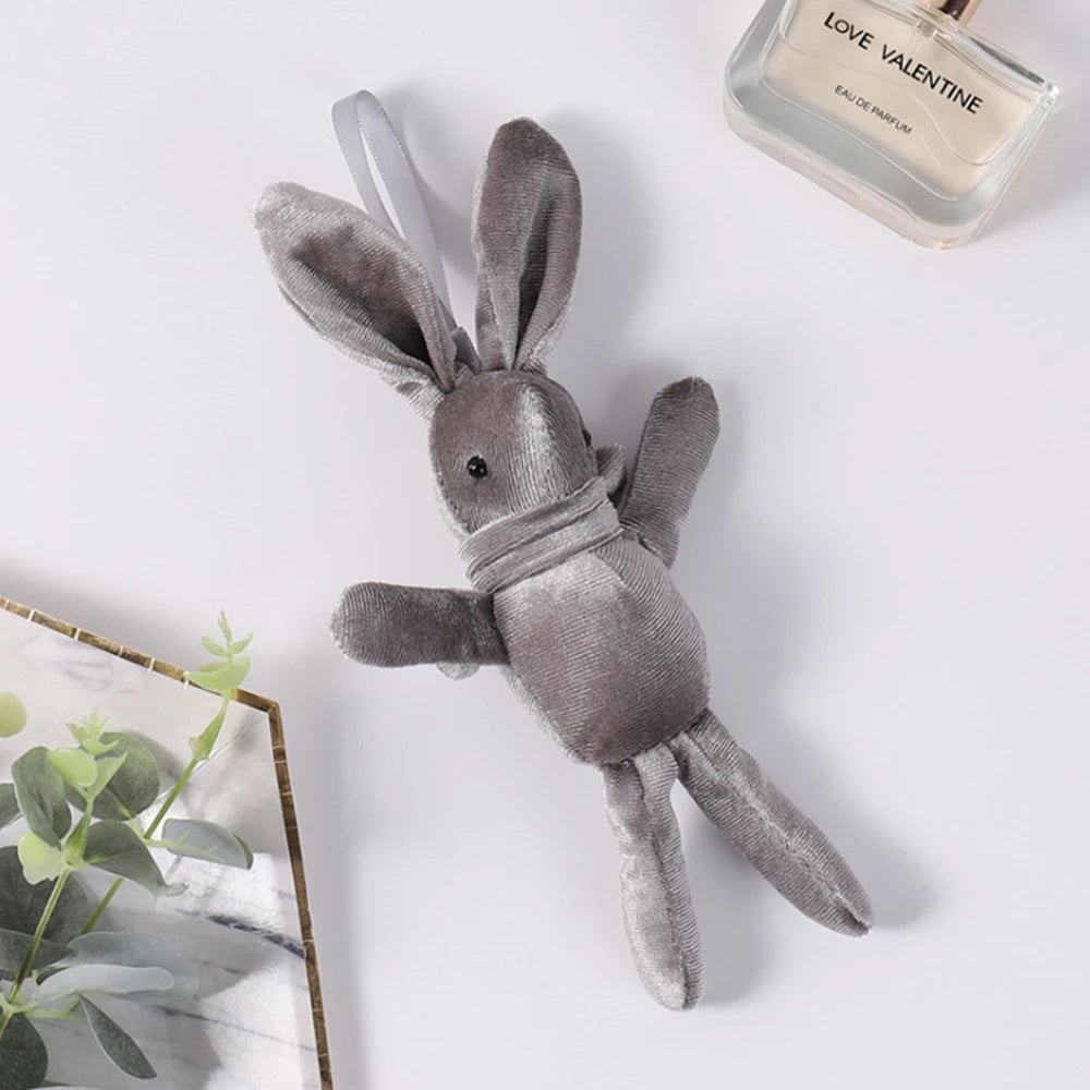 Korean Velvet Wishing Rabbit Stuffed Toy | Web Celebrity Hand Gift Doll | Adorbs Plushies