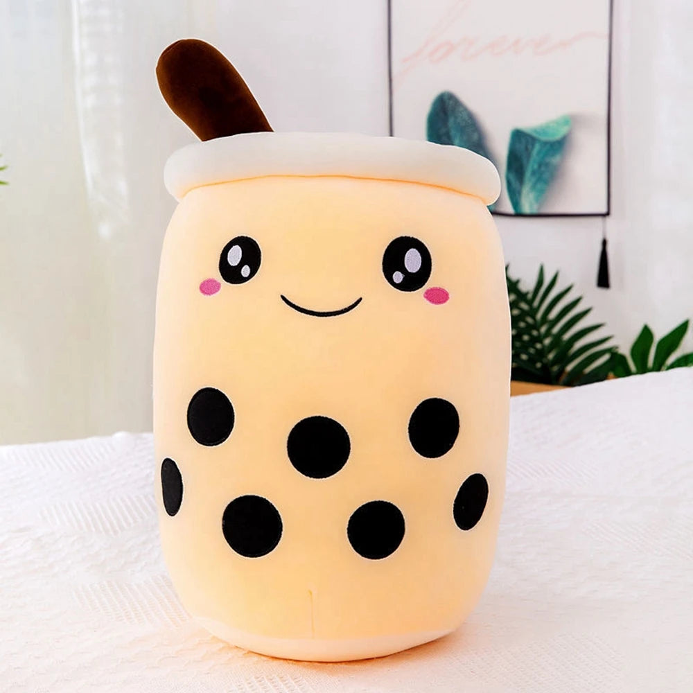 Cute Fruit Milk Tea Plush Toy | Soft Teddy Bear Stuffed Animal | Adorbs Plushies