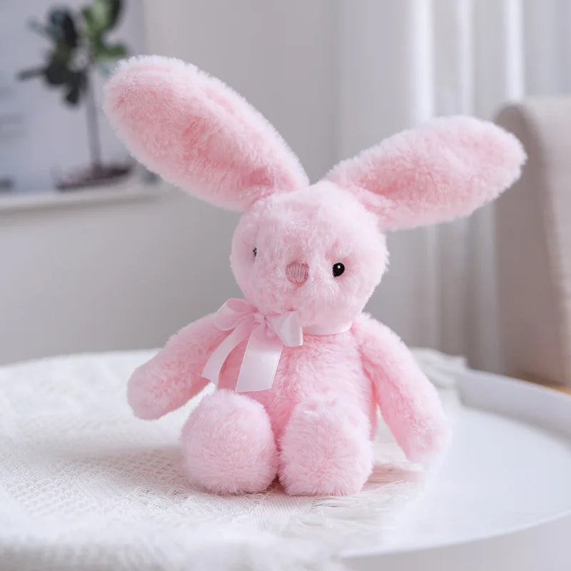 Bowtie Bunny Plush Toy - UK Style Grey Rabbit Gift | Stuffed Animals & Plushies | Adorbs Plushies