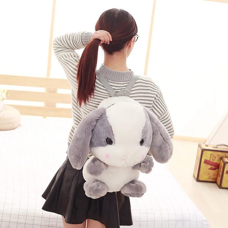 Rabbit Bunny Plush Backpack - Kawaii Gift for Girls | Stuffed Animals & Plushies | Adorbs Plushies