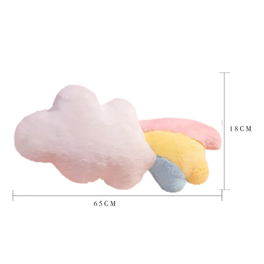 Cloud & Meteor Star Pillow - Angelic Sleeping Cushion