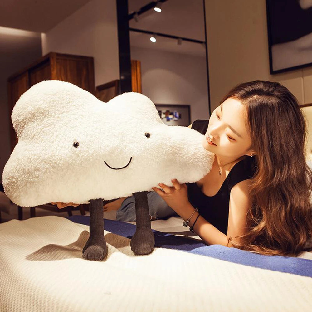 Cute Fluffy Cloud Pillow | Ideal for Birthday & Christmas | Adorbs Plushies