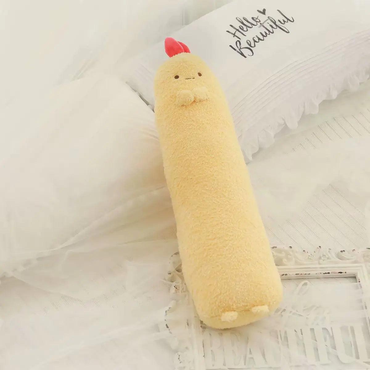 Tempura Shrimp Plush Pillow - Unique Nap Cushion | Stuffed Animals & Plushies | Adorbs Plushies