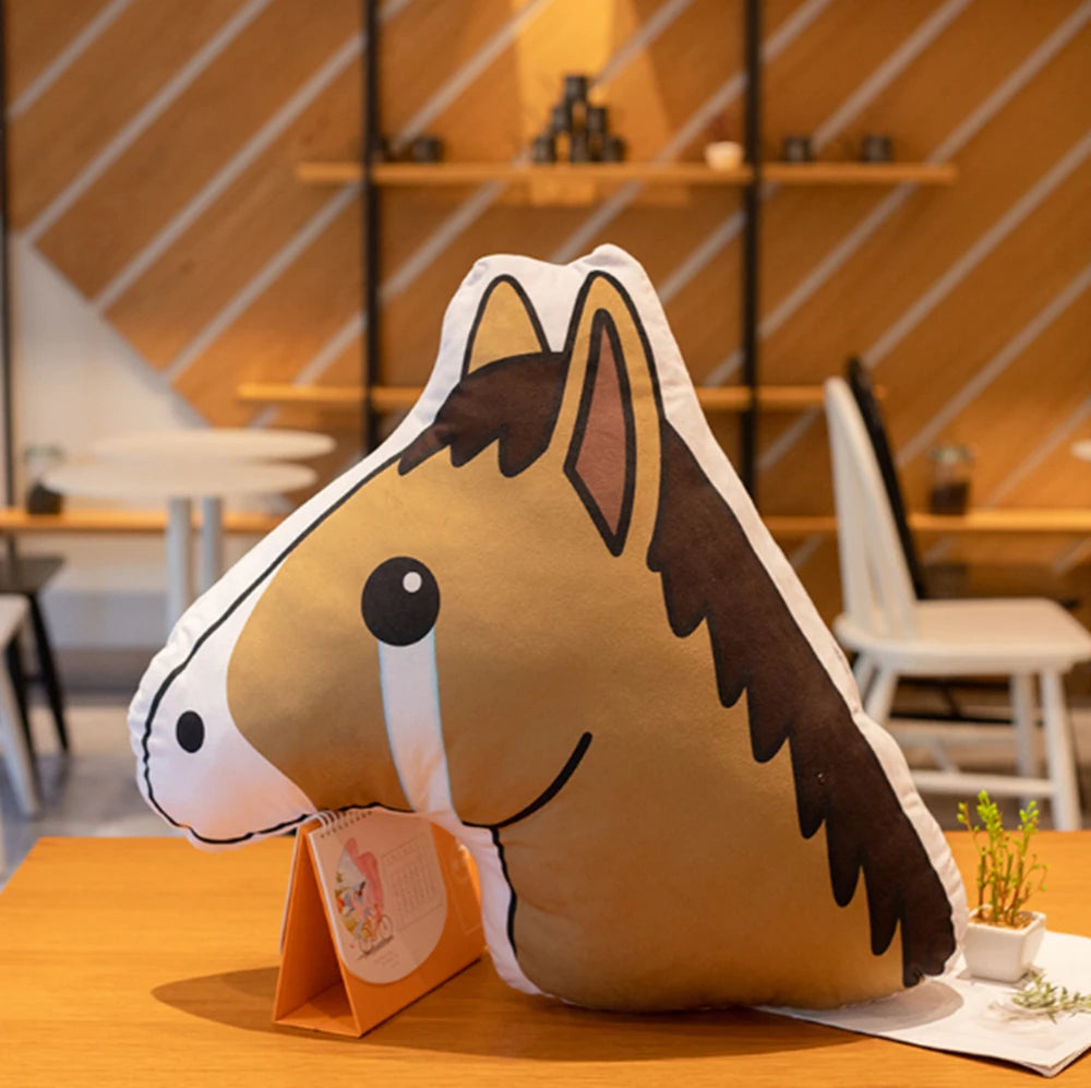 Horse with Gun Plushie | Cute Stuffed Animal Gift | Adorbs Plushies