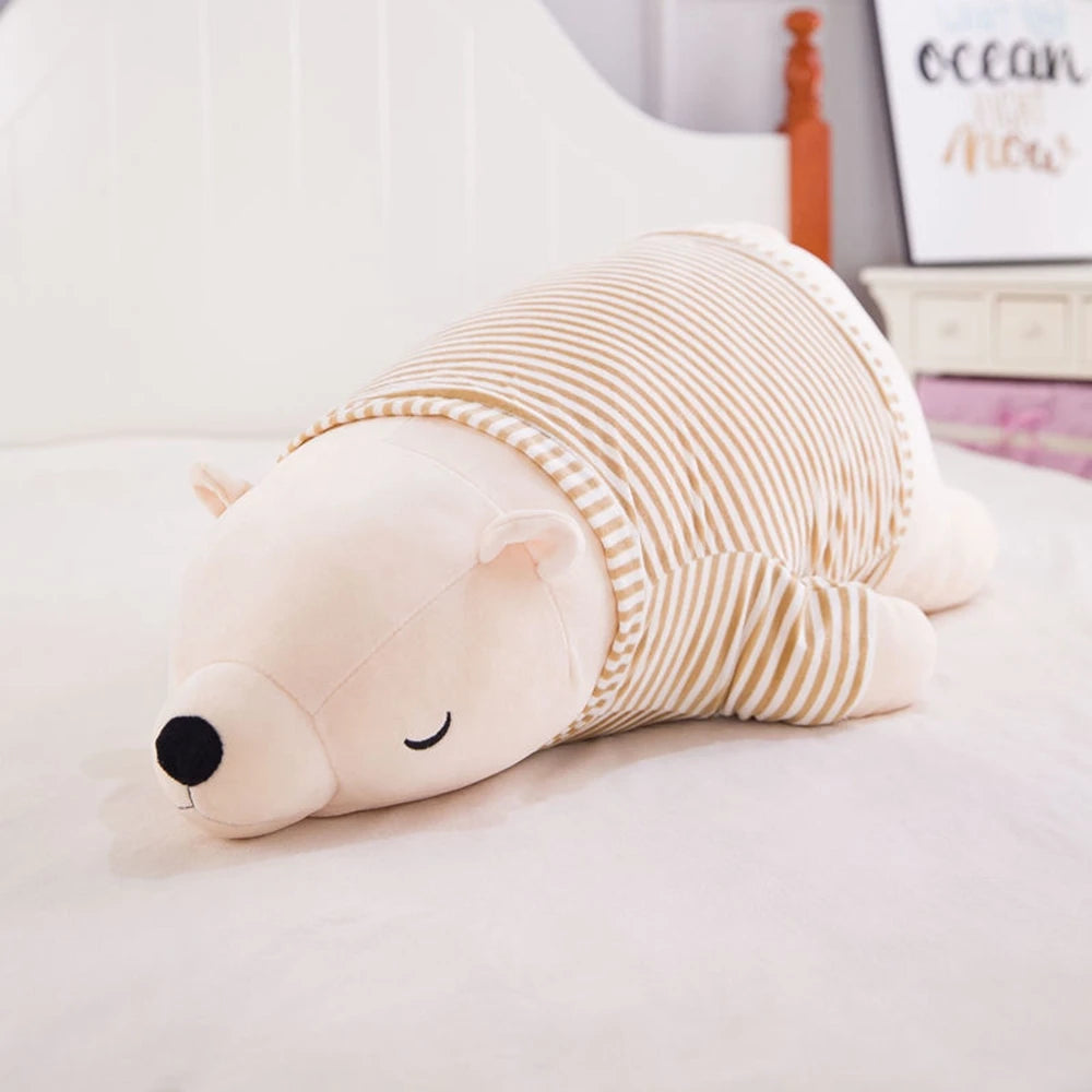 Planking Naked Bear Plush Toy | Cute Bear with Skirt Clothes | Adorbs Plushies