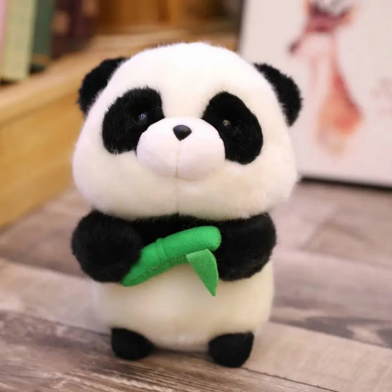 Round Bamboo Panda Plush - Cute Ball Shaped Hug Toy | Stuffed Animals & Plushies | Adorbs Plushies