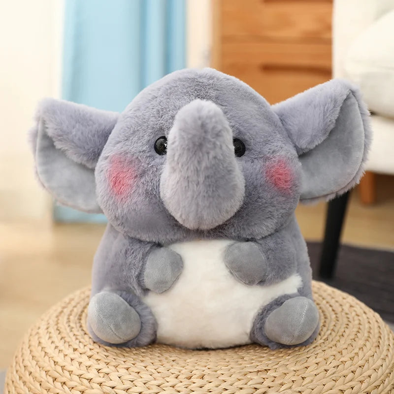 Ball Shape Animal Plushies - Bunny, Pig, Elephant Toys | Stuffed Animals & Plushies | Adorbs Plushies