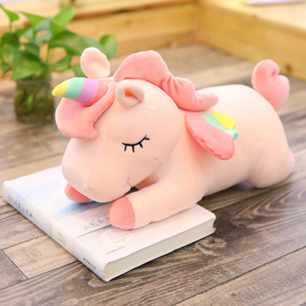 Unicorn Plush Toy | Cute Huggable Stuffed Animal for Sleeping | Adorbs Plushies