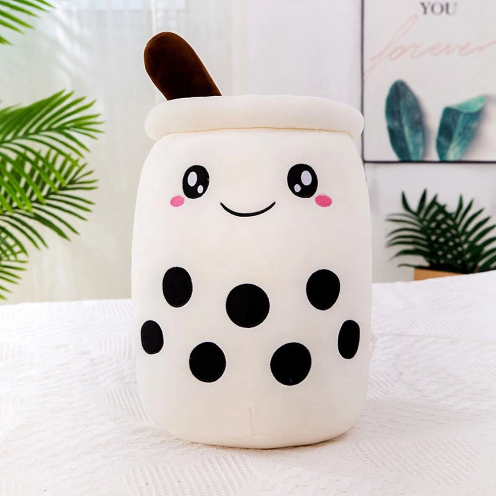 Cute Fruit Milk Tea Plush Toy | Soft Teddy Bear Stuffed Animal | Adorbs Plushies