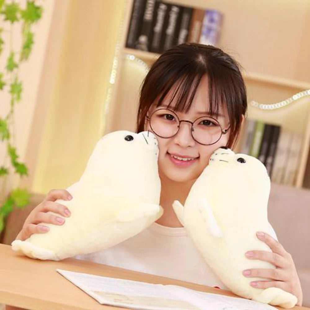 Cute Seal Plush Toy | Soft Stuffed Animal | Adorbs Plushies