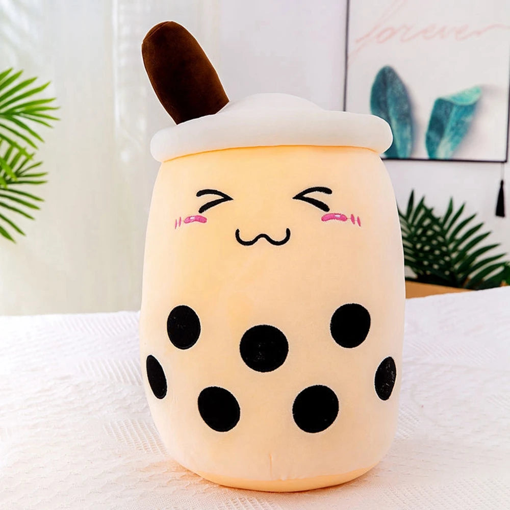 Cute Fruit Milk Tea Plush Toy | Soft Teddy Bear Stuffed Animal | Adorbs Plushies