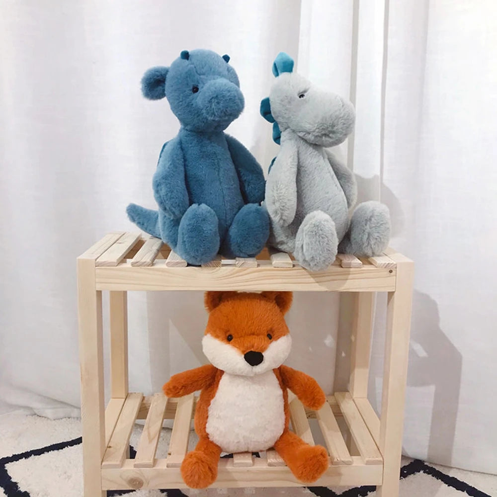 Super Soft Stuffed Animal Doll | Bear, Dinosaur, Fox Plush Toy | Adorbs Plushies