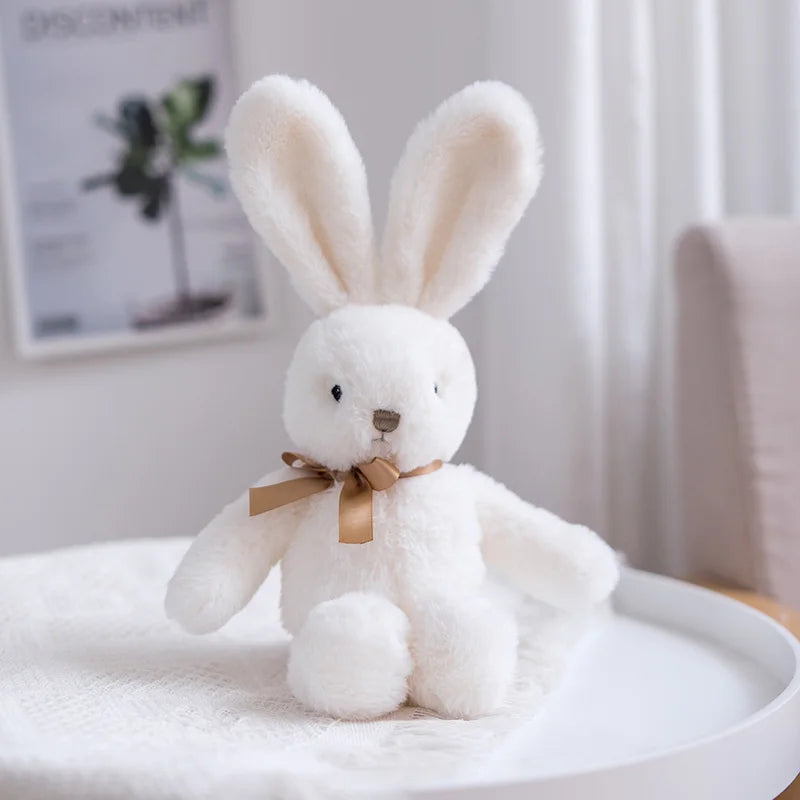 Bowtie Bunny Plush Toy - UK Style Grey Rabbit Gift | Stuffed Animals & Plushies | Adorbs Plushies