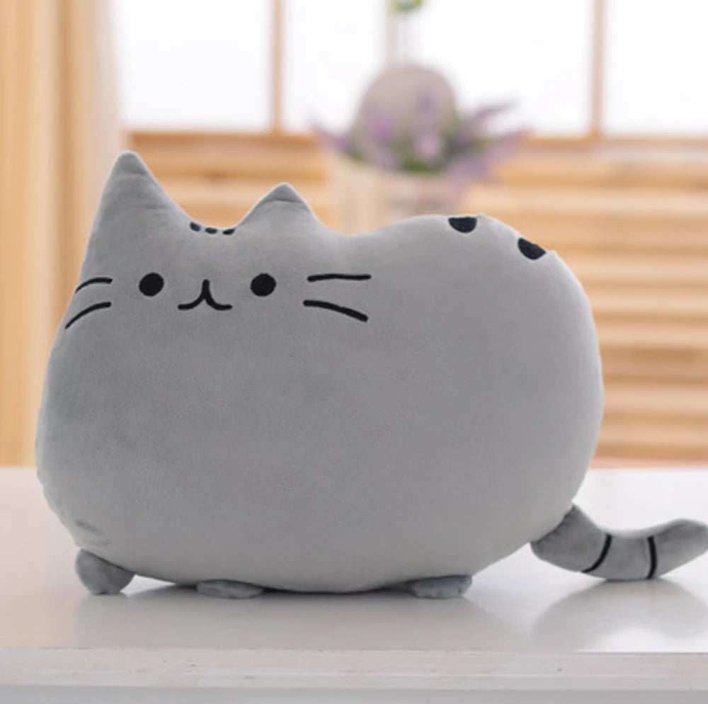 Large Cat Throw Pillow Plush | Creative Sleeping Pillow Sofa Cushion | Adorbs Plushies