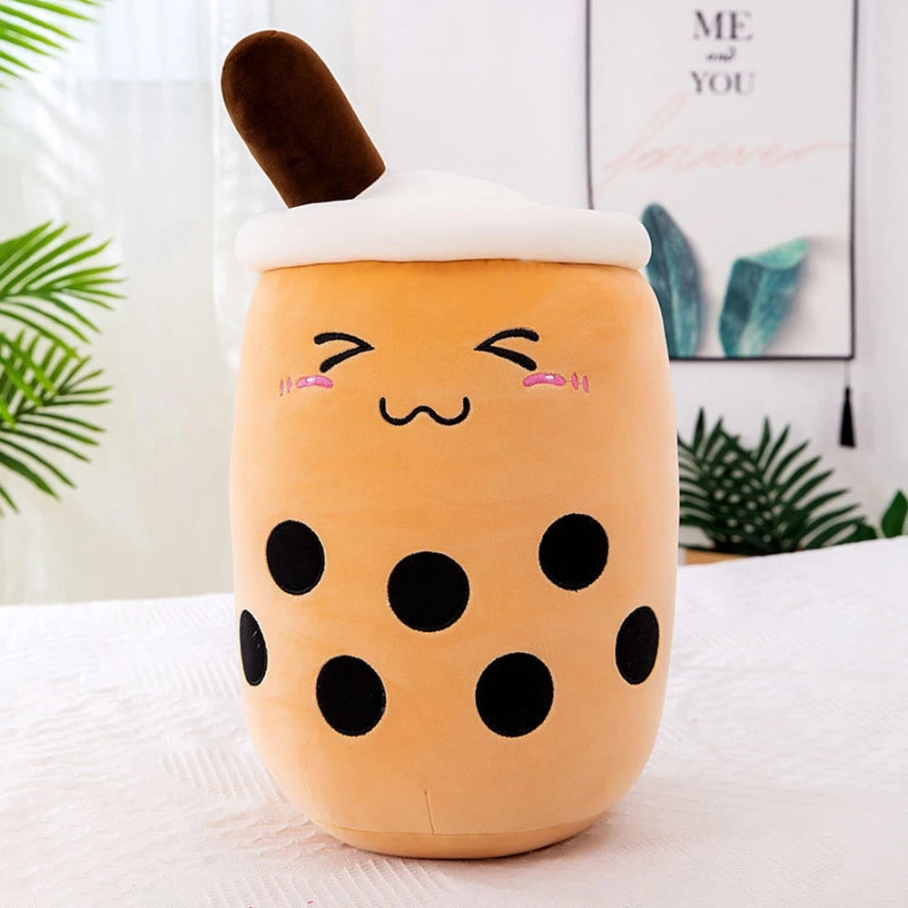 Cute Fruit Milk Tea Plush Toy | Soft Teddy Bear Stuffed Animal | Adorbs Plushies