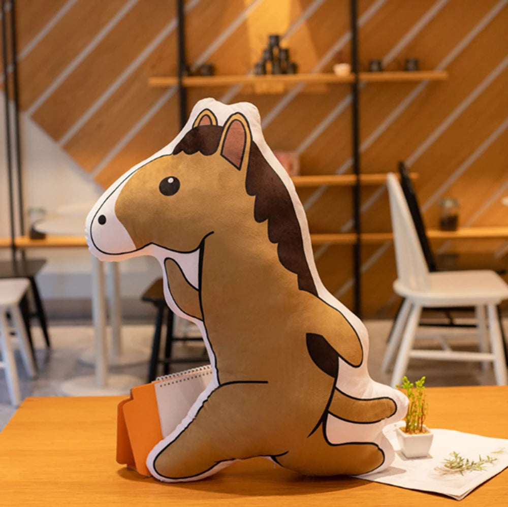 Horse with Gun Plushie | Cute Stuffed Animal Gift | Adorbs Plushies