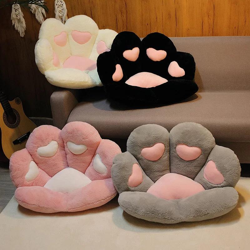 Bear & Cat Paw Pillow Plushies - Cozy Kids' Seat Cushion | Stuffed Animals & Plushies | Adorbs Plushies
