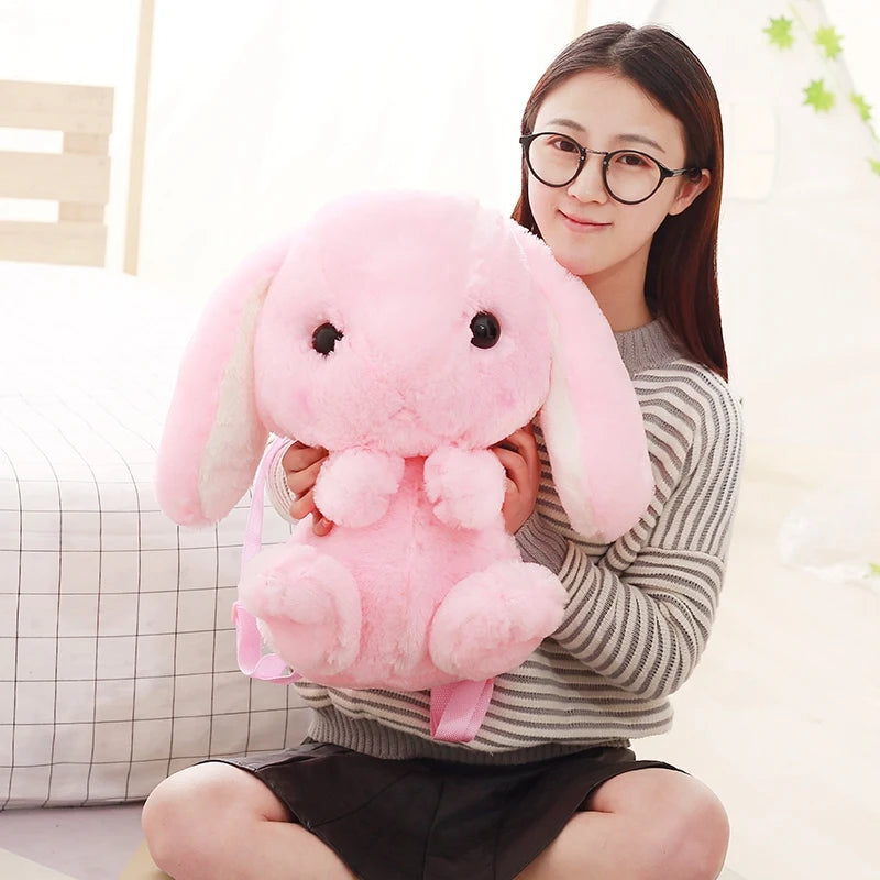 Rabbit Bunny Plush Backpack - Kawaii Gift for Girls | Stuffed Animals & Plushies | Adorbs Plushies