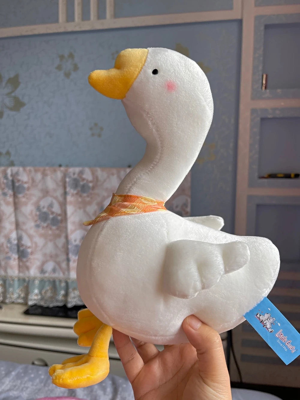 Soft Stuffed Animal Big White Goose | Cute Cartoon Sleeping Doll | Adorbs Plushies