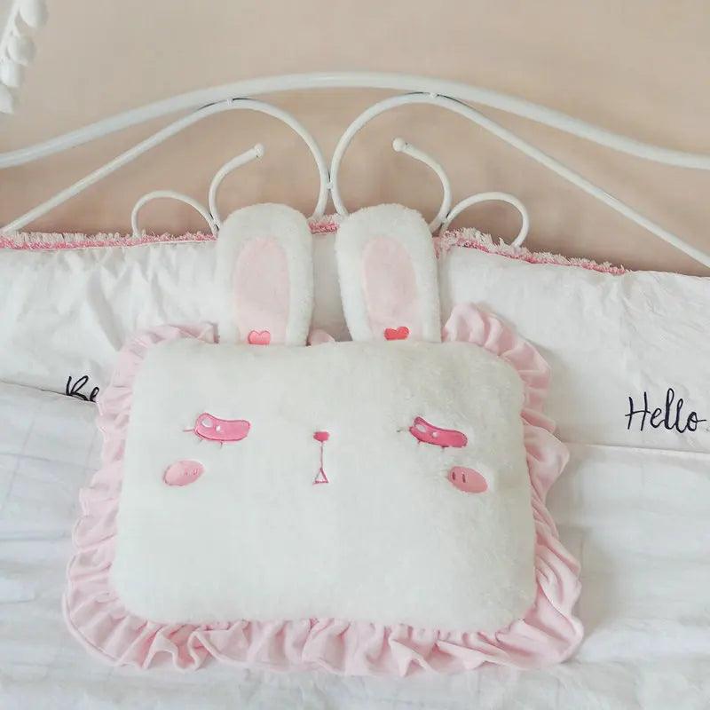 Lolita Bunny Plush Pillow - Cute Nap Companion for Girls | Stuffed Animals & Plushies | Adorbs Plushies