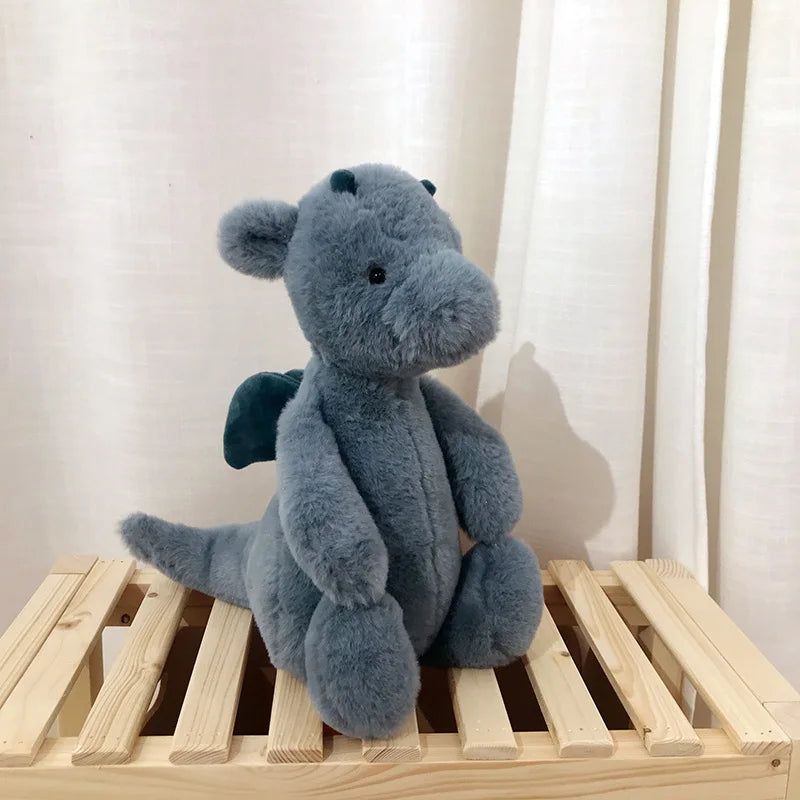 Dragon & Dinosaur Plush Toy - Soft Cartoon Doll