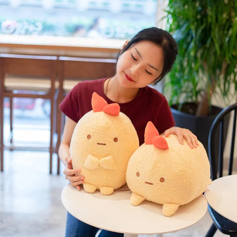 Tempura Shrimp Plush Pillow - Unique Nap Cushion | Stuffed Animals & Plushies | Adorbs Plushies