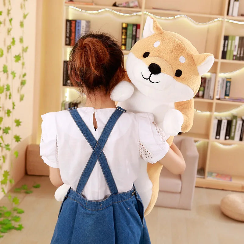 Adorable Shiba Inu Dog Pillow - Plush Doll Bed Cushion | Stuffed Animals & Plushies | Adorbs Plushies