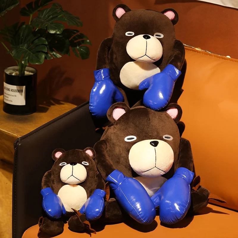 Boxing Bear Japan Anime Doll - Soft Plush Kids Toy | Stuffed Animals & Plushies | Adorbs Plushies
