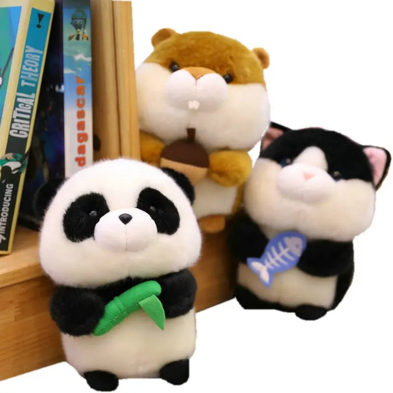 Round Bamboo Panda Plush - Cute Ball Shaped Hug Toy | Stuffed Animals & Plushies | Adorbs Plushies