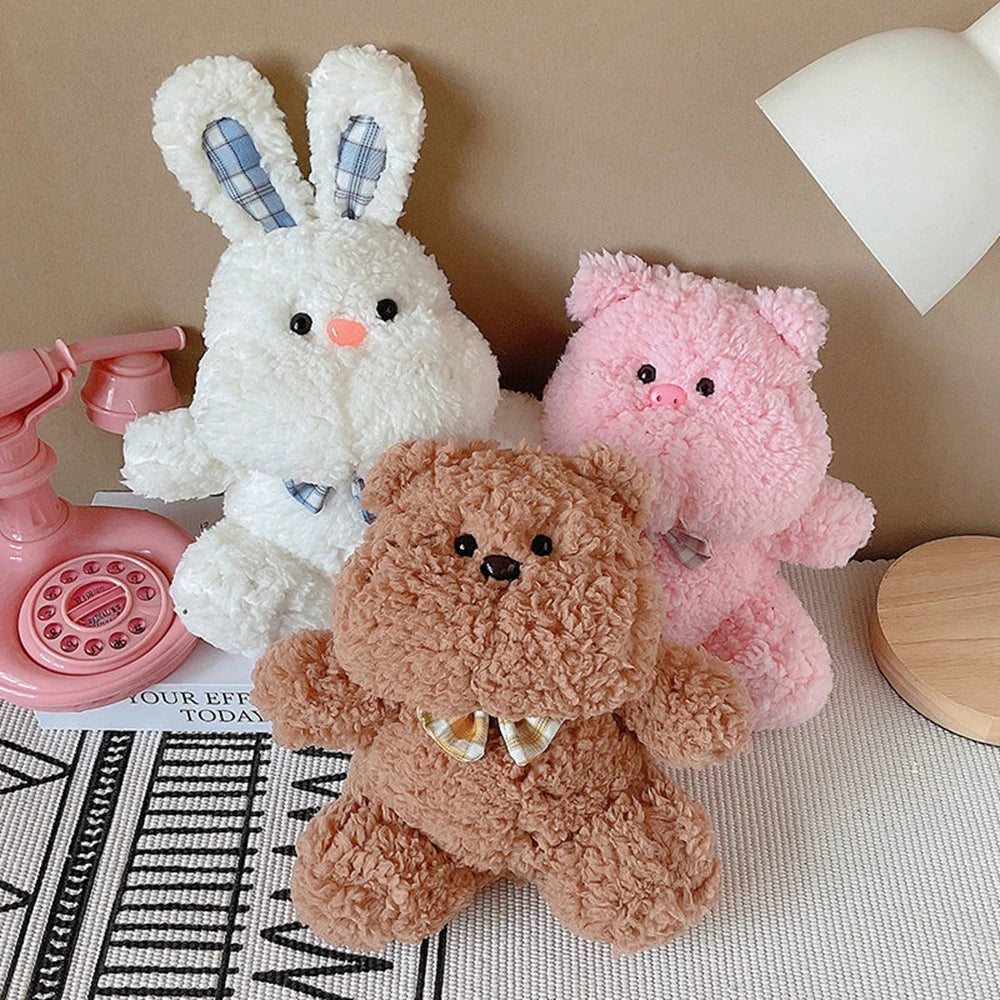 Long Eared Rabbit Pig Bear Plushie | Cute Stuffed Animal for Kids | Adorbs Plushies