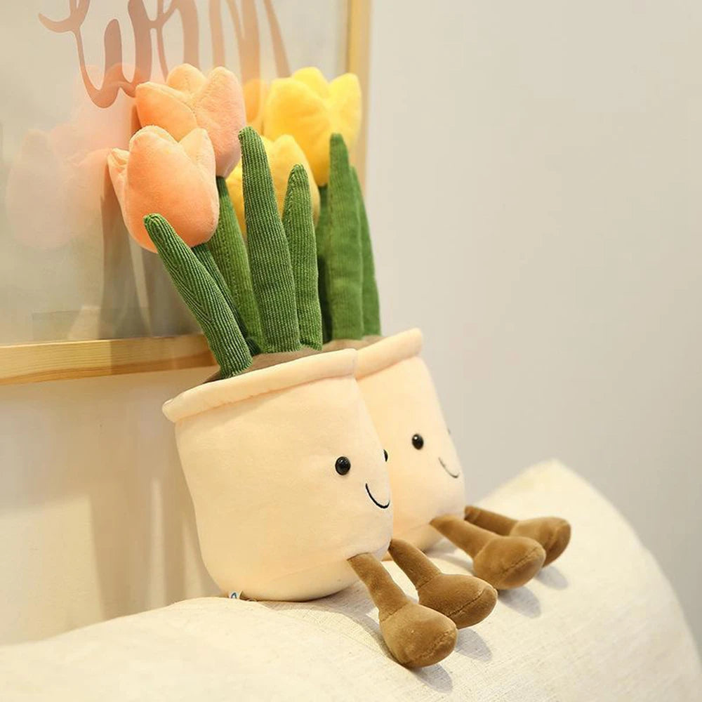 Garden Tulip Plush Toy | Flower Simulation Doll | Adorbs Plushies