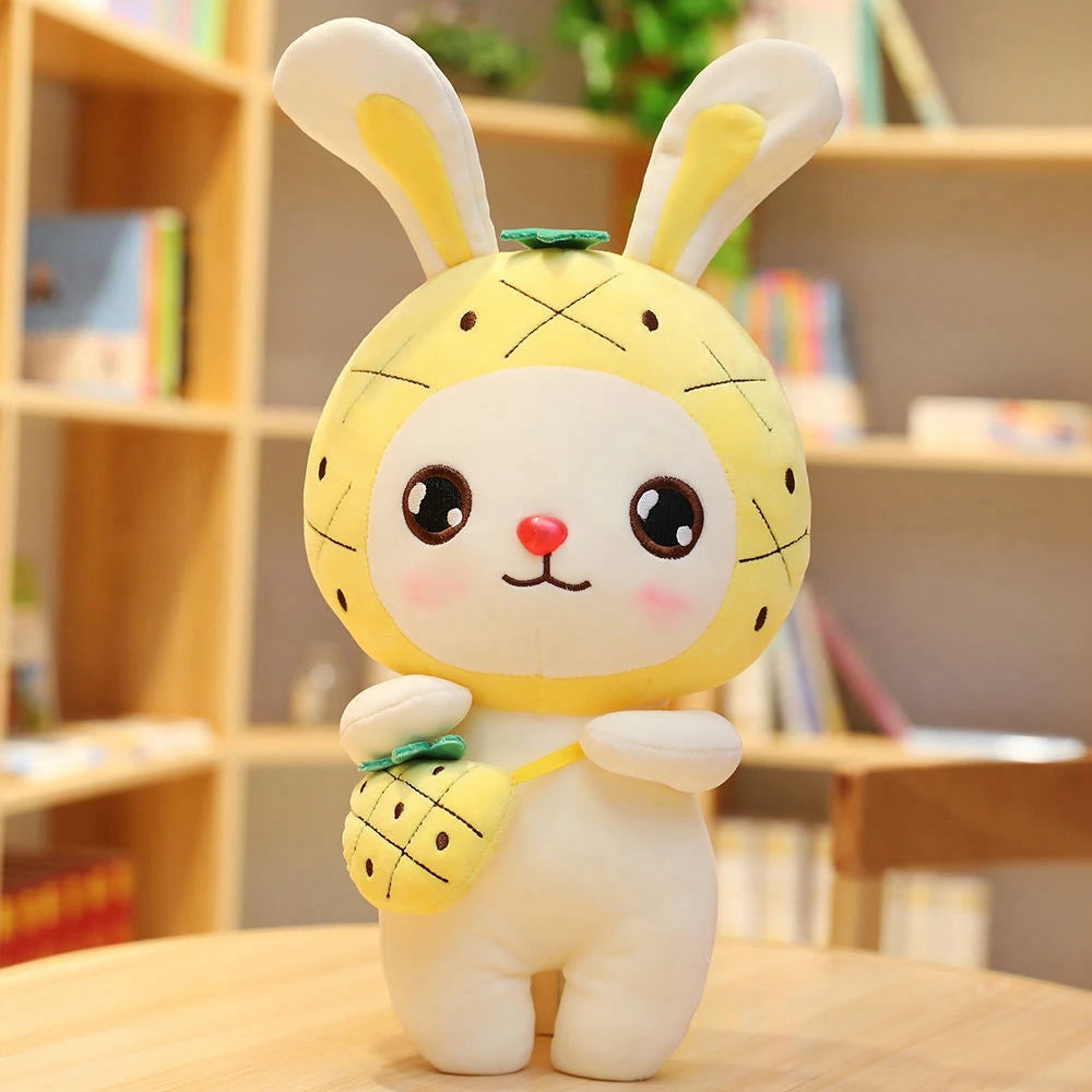 Fruit Rabbit Plush Backpack | Cute Stuffed Animal Teddy Bear | Adorbs Plushies