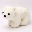 Polar Bear Plushie with Fish Embroidery | Adorbs Plushies