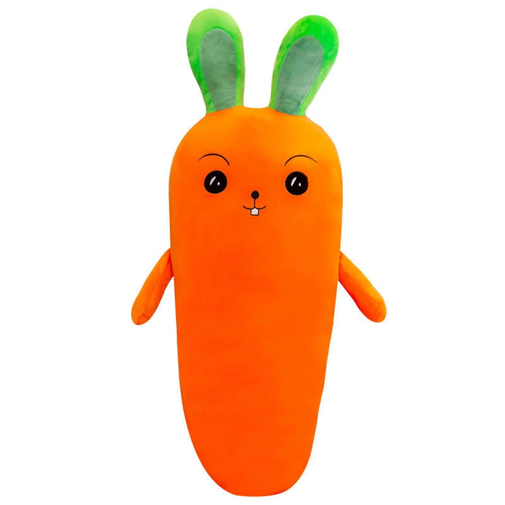 Rabbit Radish Stuffed Plush Toy | Cute Sleeping Pillow | Adorbs Plushies