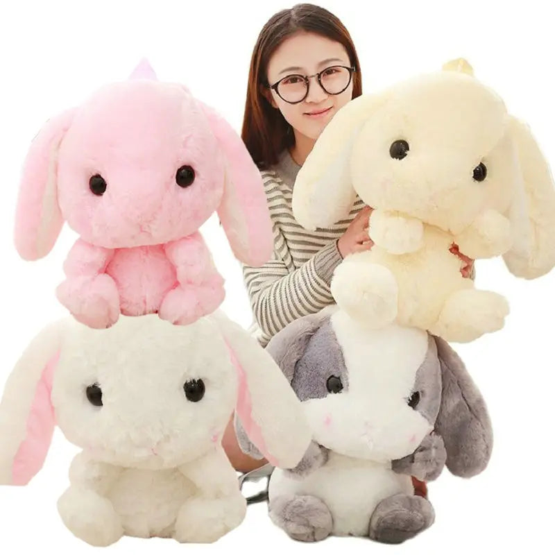 Rabbit Bunny Plush Backpack - Kawaii Gift for Girls | Stuffed Animals & Plushies | Adorbs Plushies