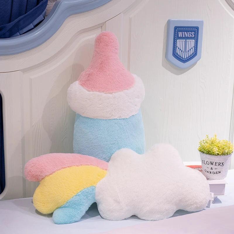 Cloud & Meteor Star Pillow - Angelic Sleeping Cushion | Stuffed Animals & Plushies | Adorbs Plushies