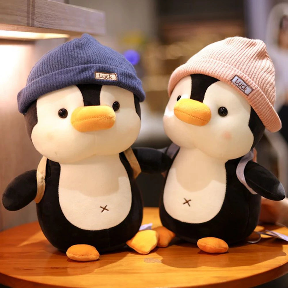 Cute Penguin Plush Toy with Tie | Kawaii Stuffed Animal | Adorbs Plushies