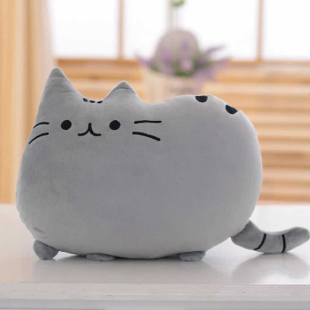 Large Cat Throw Pillow Plush | Creative Sleeping Pillow Sofa Cushion | Adorbs Plushies