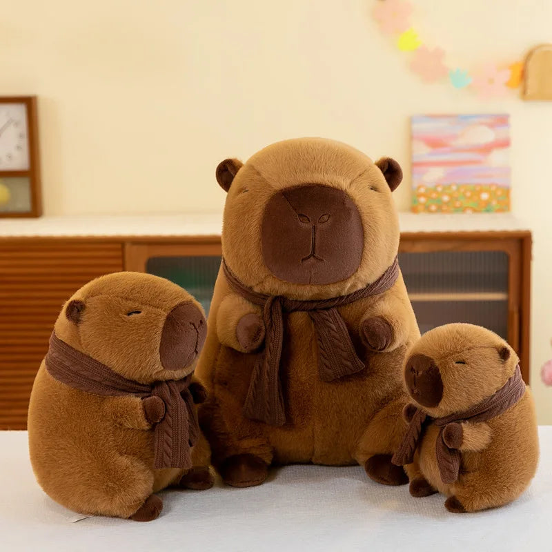 Capybara with Scarf Plush Toy | Adorbs Plushies