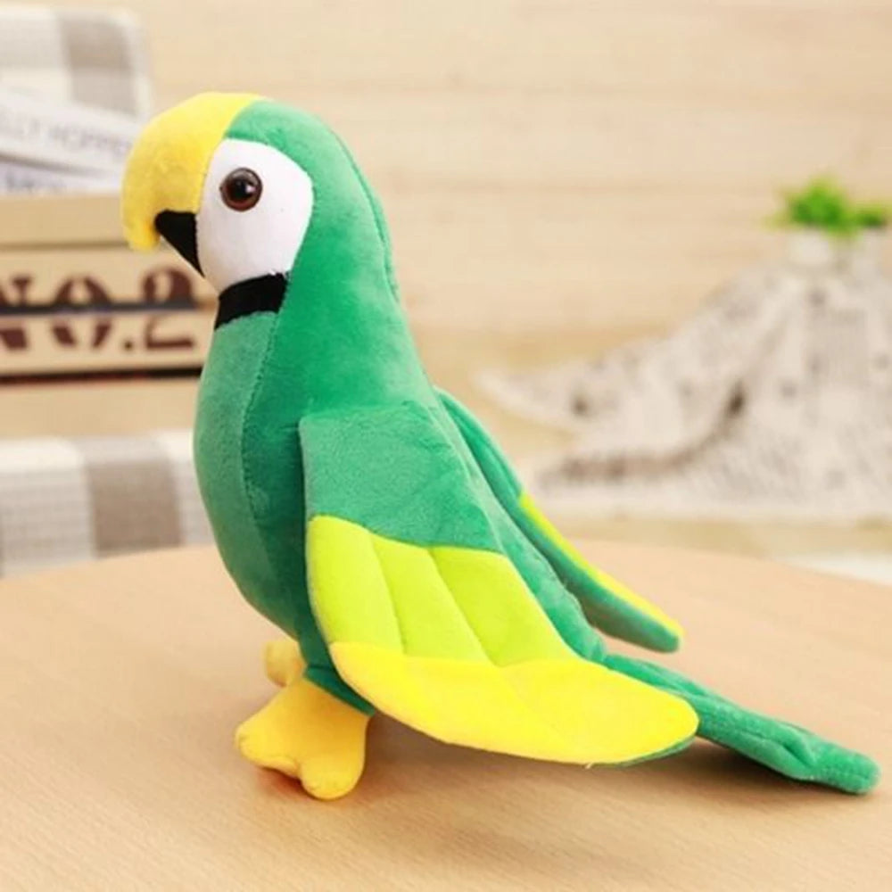 Parrot Plush Toy | Colorful Wings Cute Stuffed Bird | Adorbs Plushies"